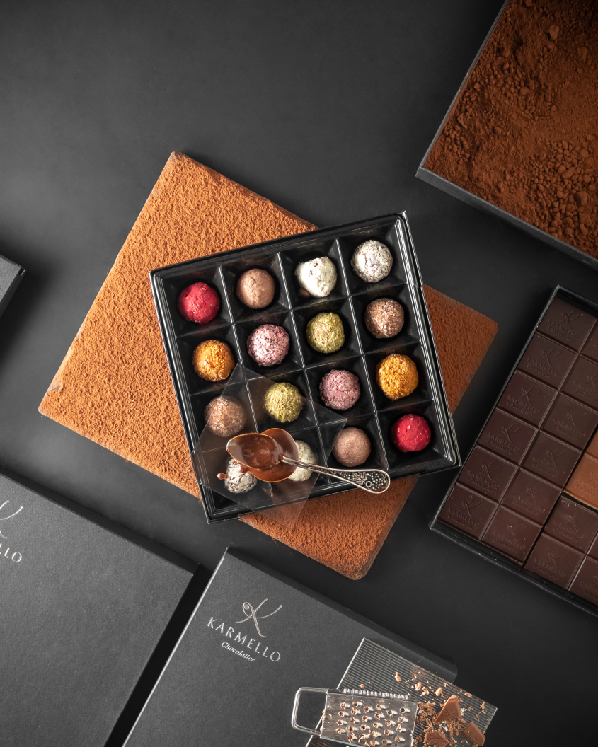 Frucht-Karamell-Trüffel-Set