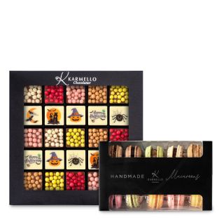 Kolekcja Czekoladek na Halloween z Makaronikami