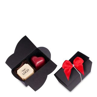 Z25/08 KUFEREK MINI Z LOGO I KOKARDKĄ