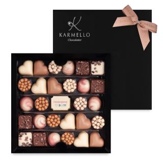 Weselna Kolekcja z Czekoladką “Dziękujemy“ z Kokardką