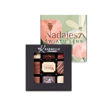 KM25/10 Kolekcja 9 Pralin z opaską “Nadajesz Światu Sens“